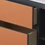 Роскошный комод Wand с кожаной обивкой KD39502-32