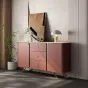 Роскошный комод Wand с кожаной обивкой KD39521-32