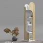Дизайнерская книжная полка Wand из дерева KP39529-32