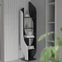 Дизайнерская книжная полка Wand из дерева KP39530-32