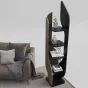 Дизайнерская книжная полка Wand из дерева KP39530-32