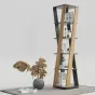 Дизайнерская книжная полка Wand из дерева KP39532-32