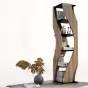 Дизайнерская книжная полка Wand из дерева KP39534-32