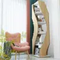 Дизайнерская книжная полка Wand из дерева KP39534-32