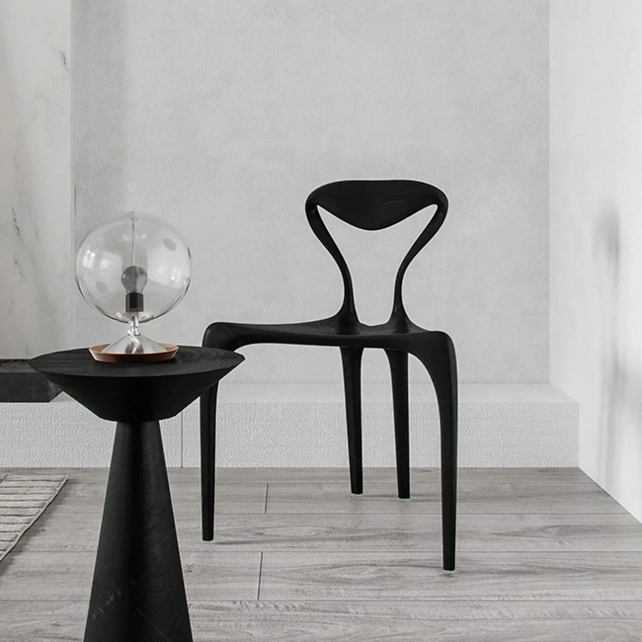 Элегантный обеденный стул Minicum из ясеня ST39538-32