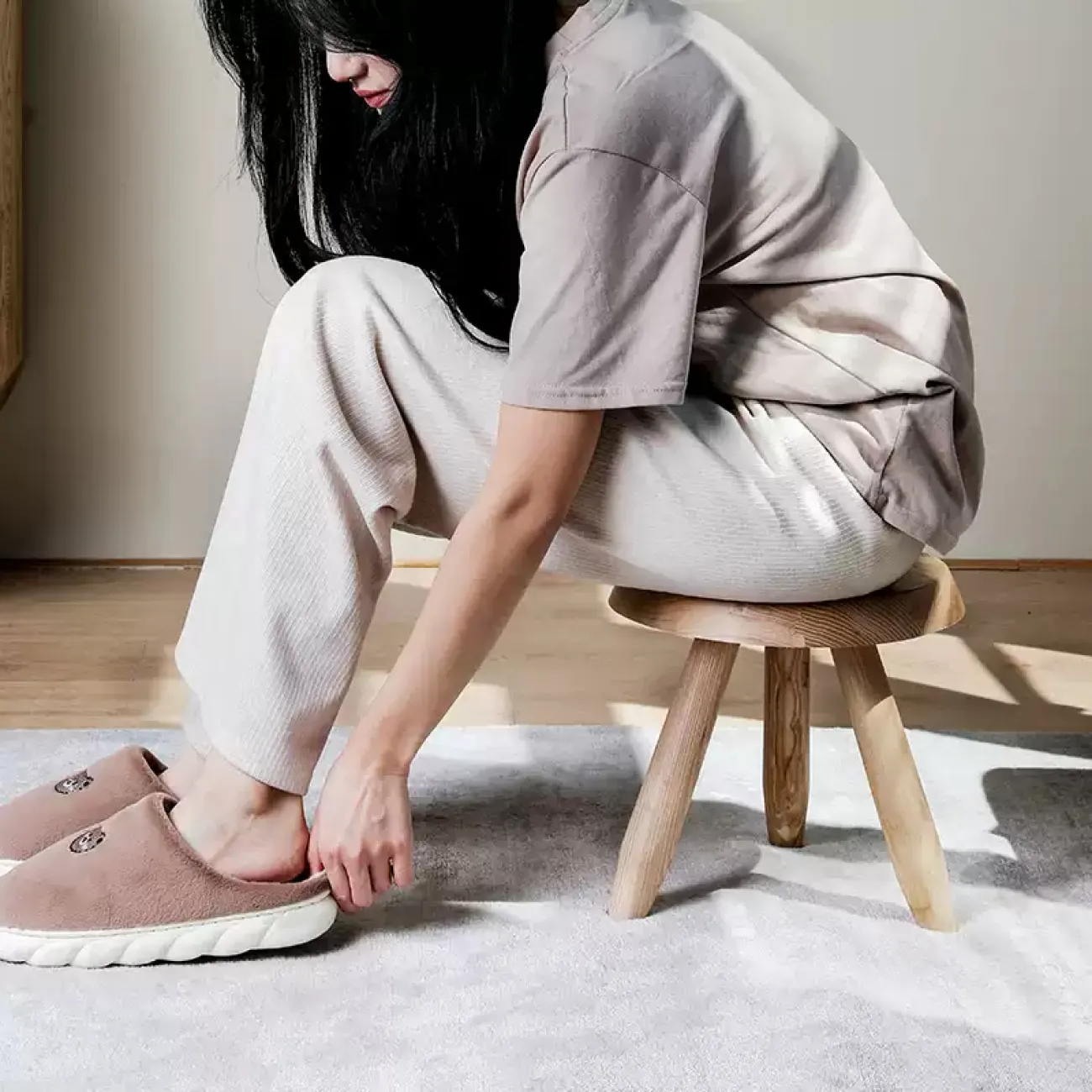 Деревянный табурет Minicum разной высоты и цвета TB39541-32