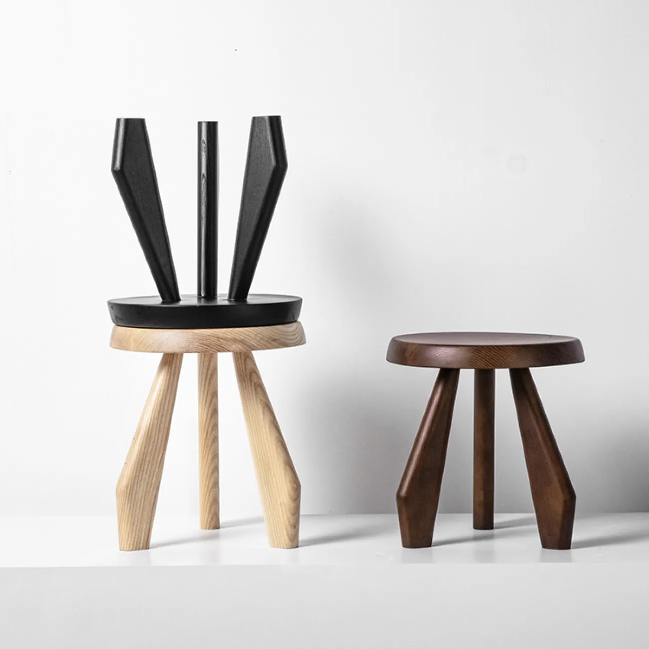 Деревянный табурет Minicum разной высоты и цвета TB39541-32