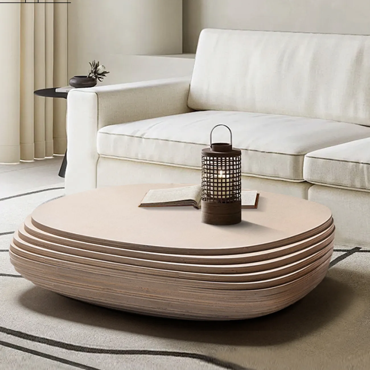 Оригинальный журнальный столик Minicum из дерева JS39542-32