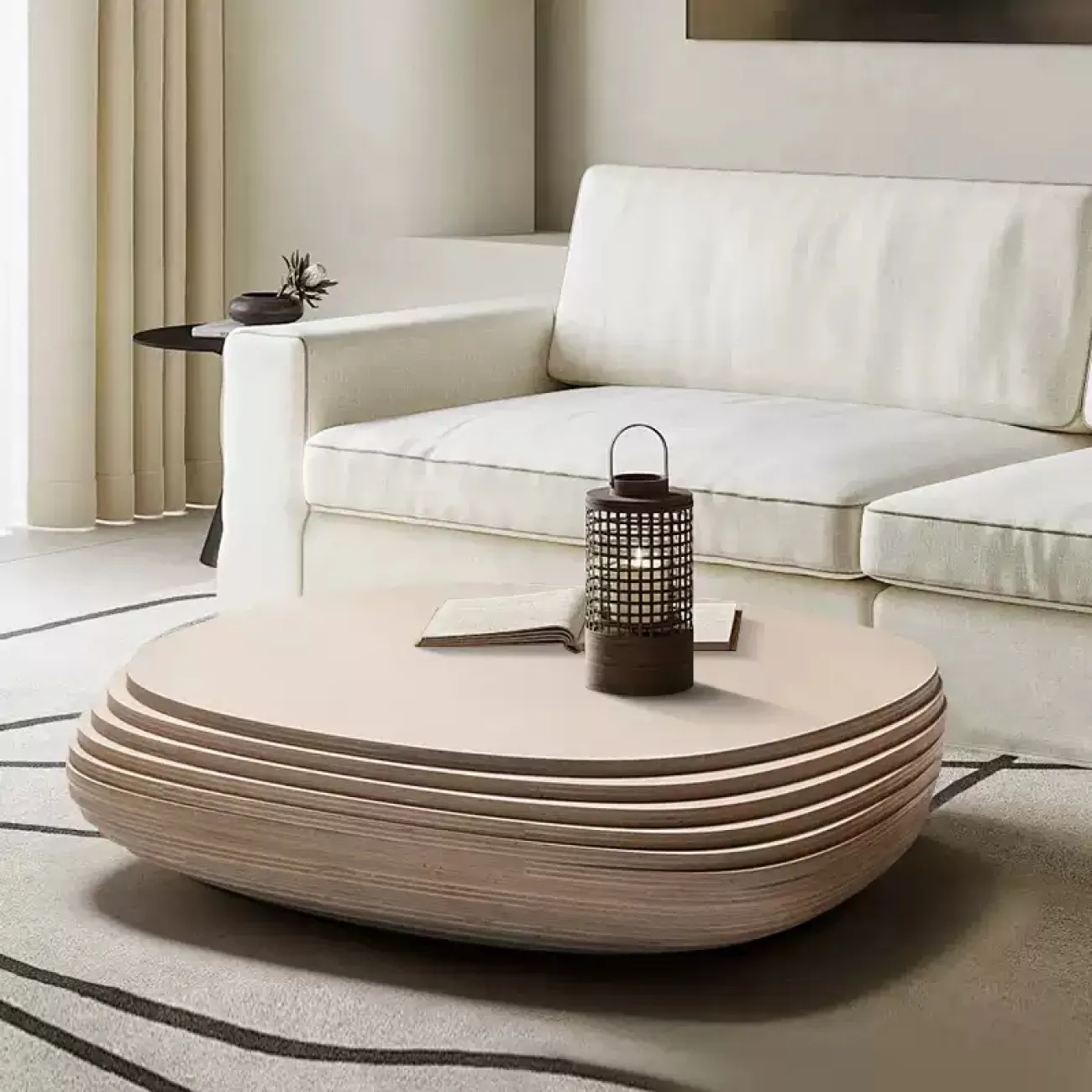 Оригинальный журнальный столик Minicum из дерева JS39542-32