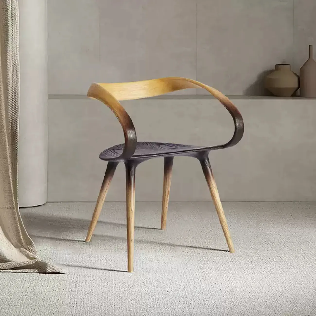 Элегантный обеденный стул Minicum из ясеня ST39547-32