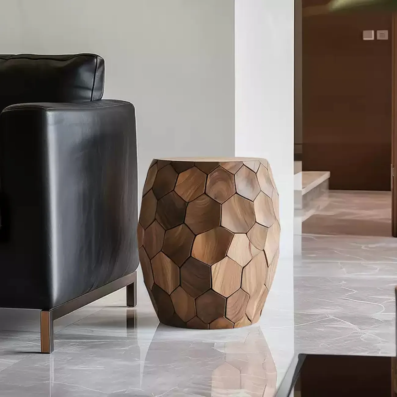 Оригинальный журнальный столик Minicum из дерева JS39548-32