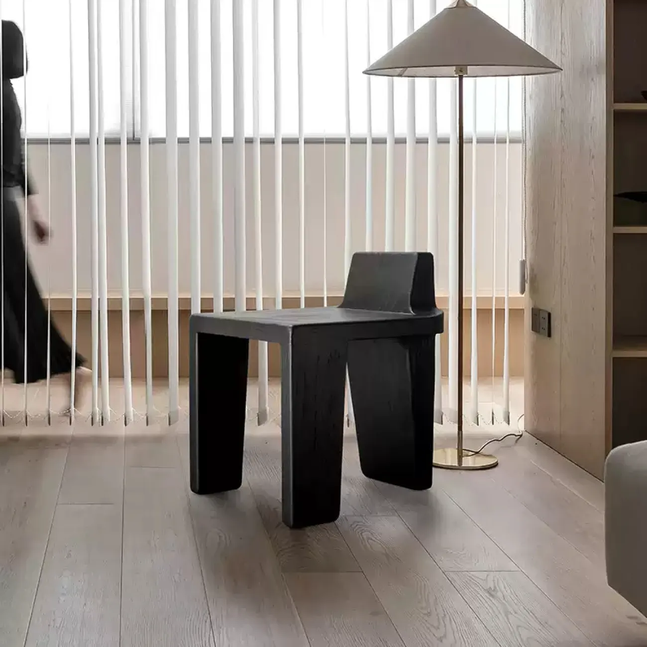 Дизайнерский стул Minicum из тополя ST39555-32