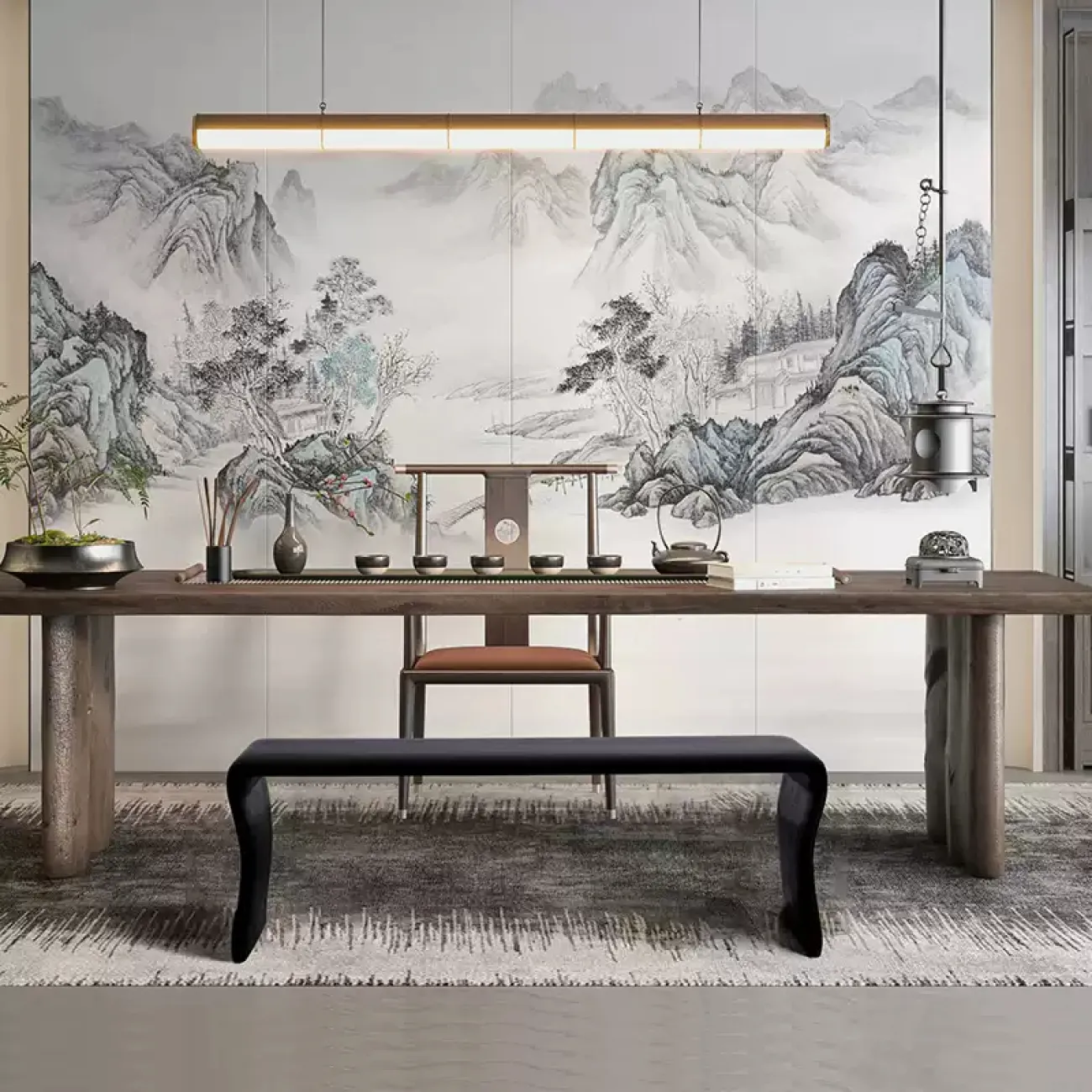 Оригинальная скамейка Minicum ручной работы из ясеня SK39558-32