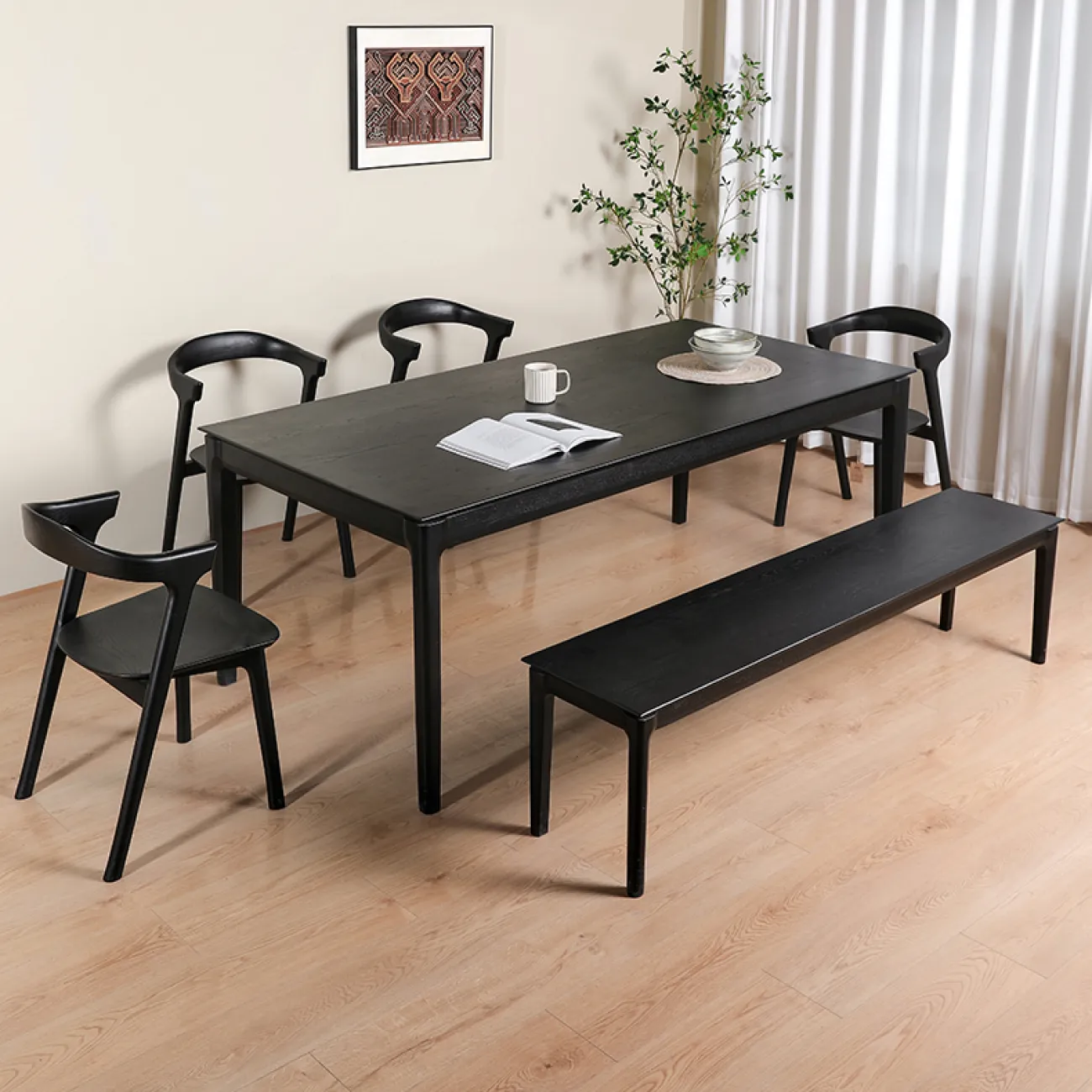 Элегантный обеденный стул Minicum из ясеня OS39559-32