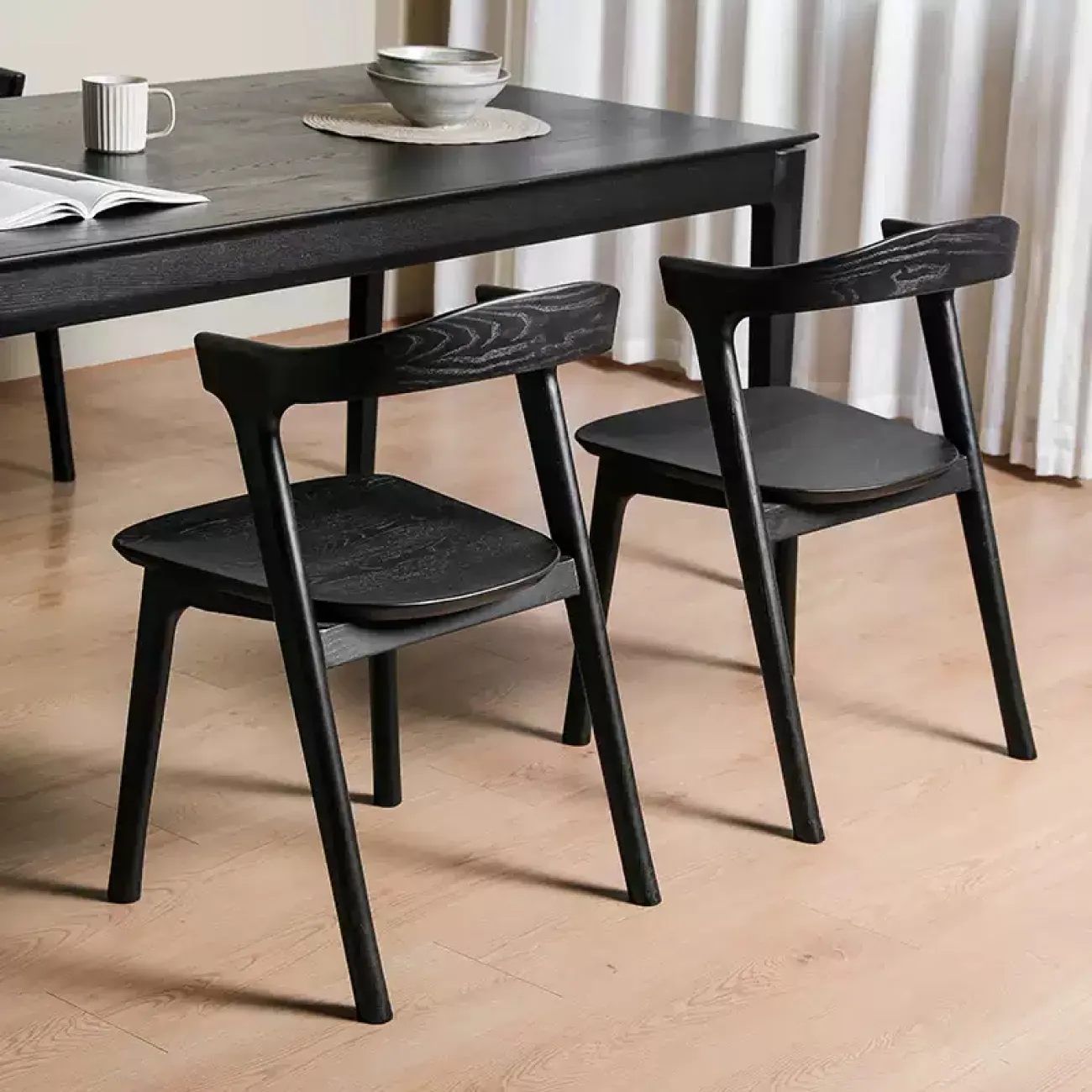 Элегантный обеденный стул Minicum из ясеня OS39559-32