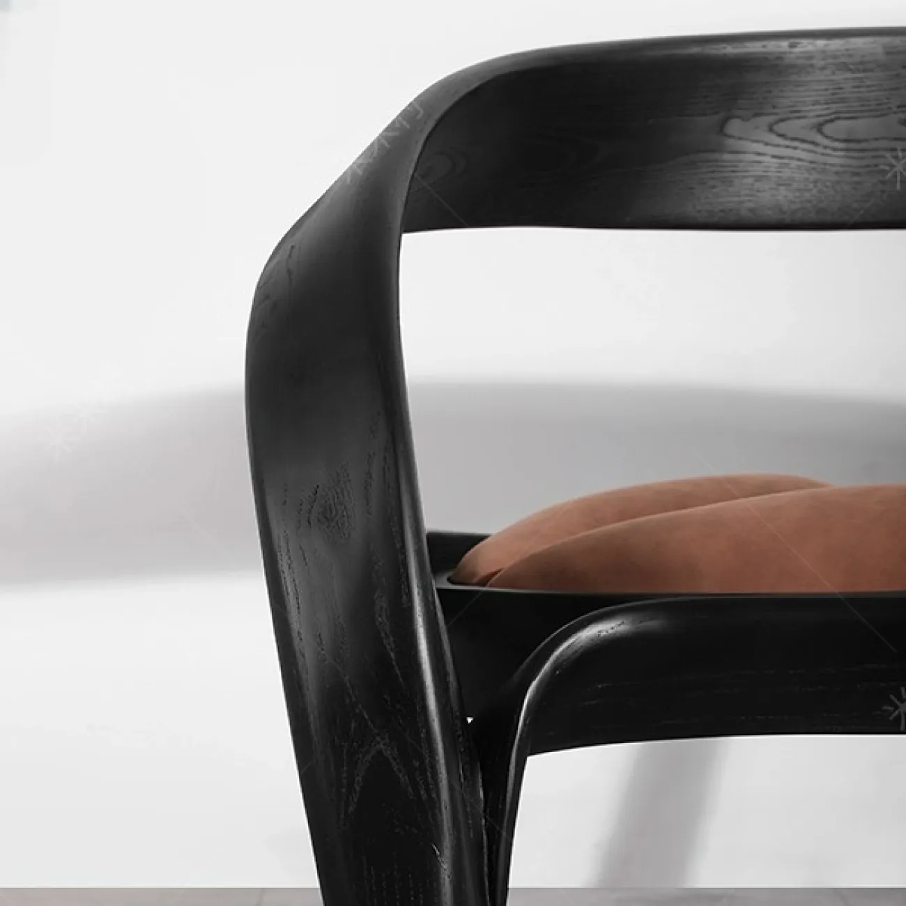 Элегантный диван-скамья Minicum из ясеня и кожи DV39566-32