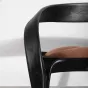 Элегантный диван-скамья Minicum из ясеня и кожи DV39566-32
