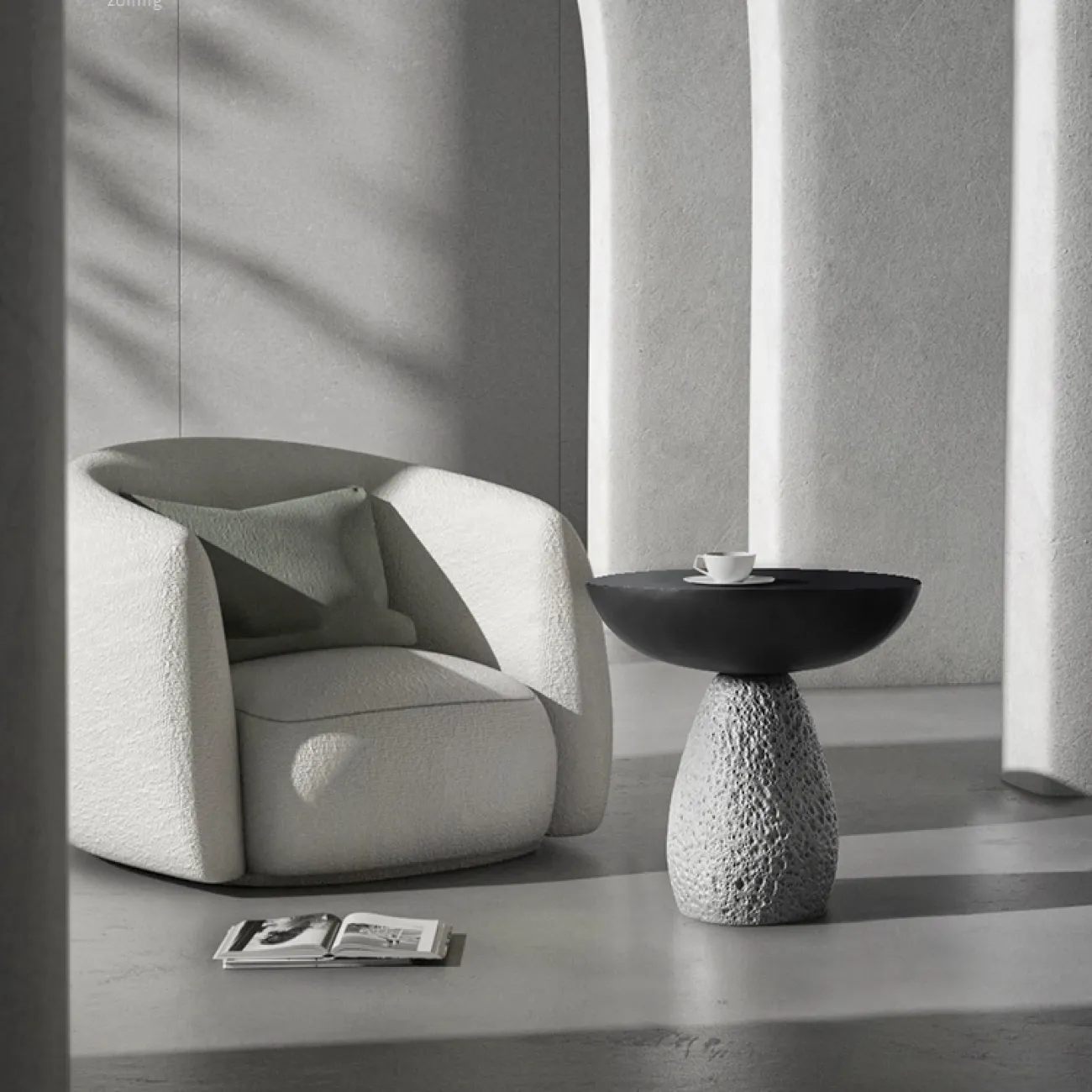 Оригинальный журнальный столик Minicum из дерева JS39567-32