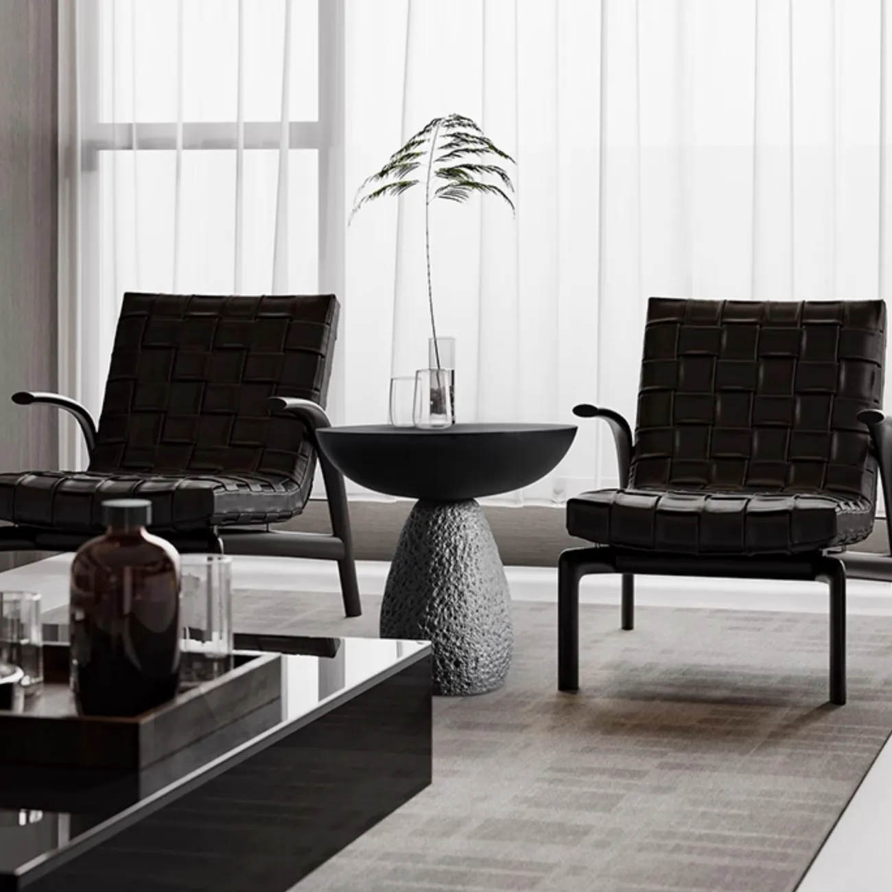 Оригинальный журнальный столик Minicum из дерева JS39567-32