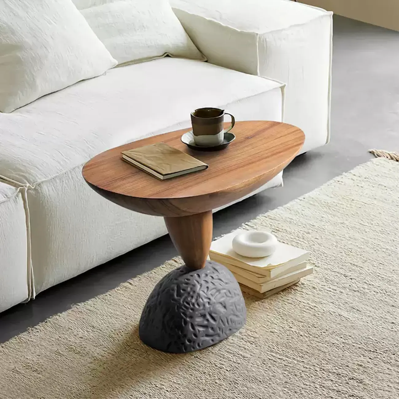 Оригинальный журнальный столик Minicum из дерева JS39570-32