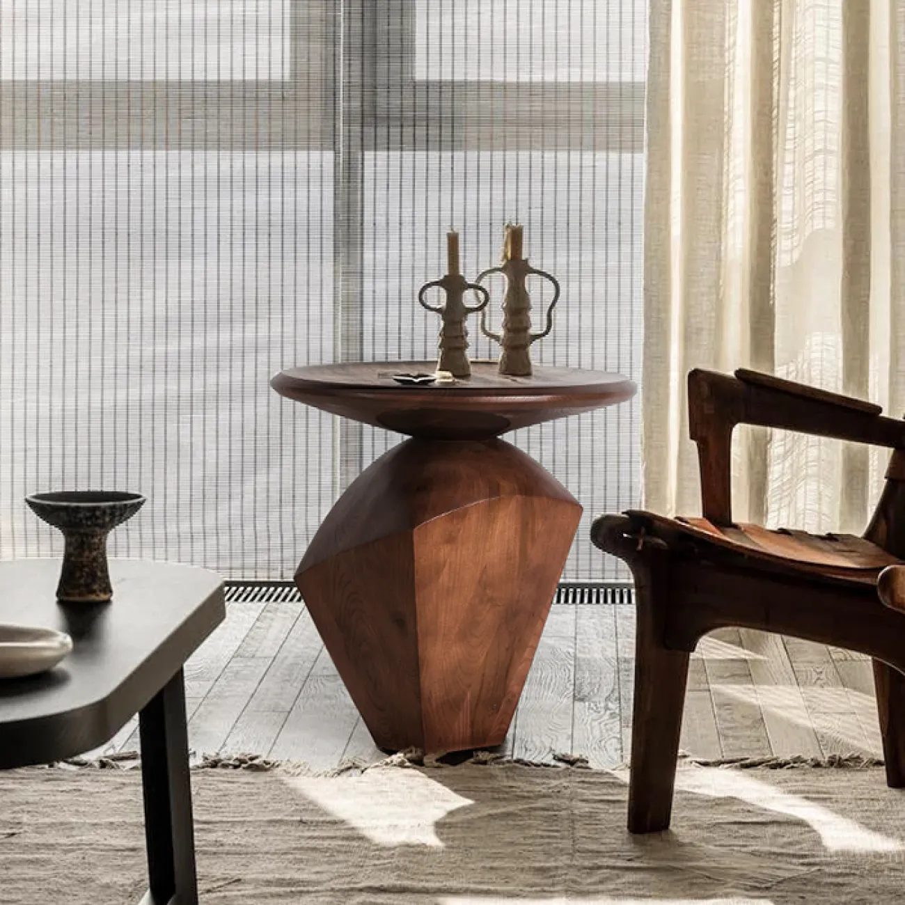 Оригинальный журнальный столик Minicum из дерева JS39573-32