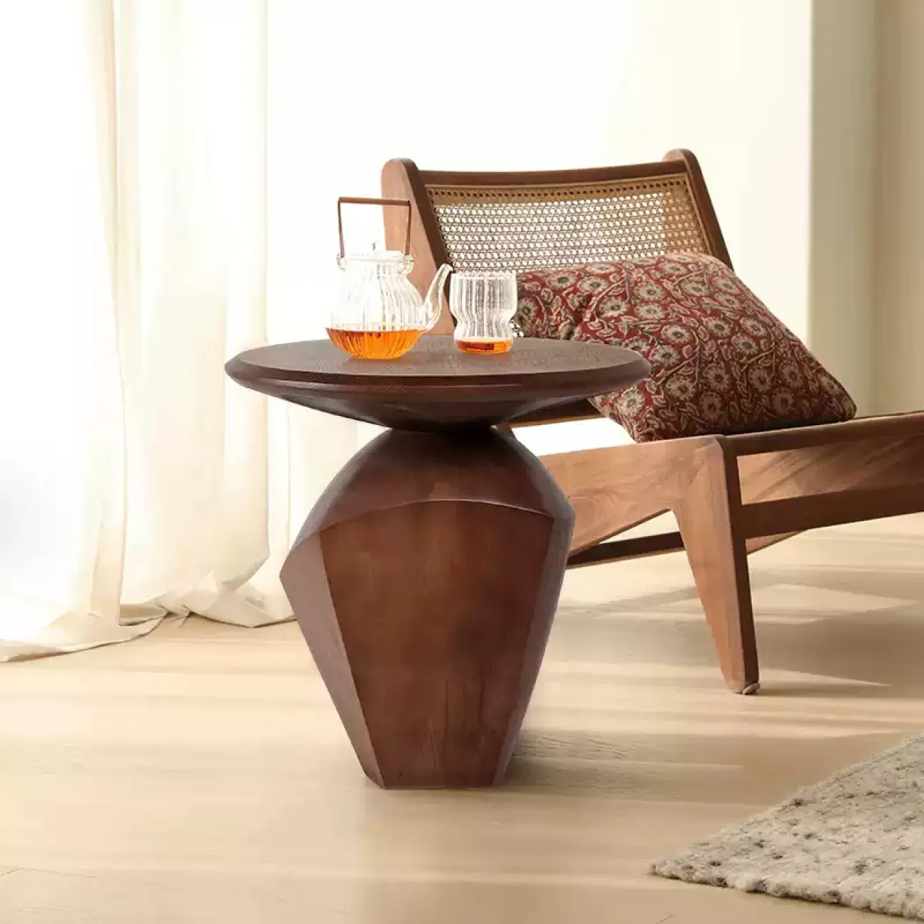 Оригинальный журнальный столик Minicum из дерева JS39573-32