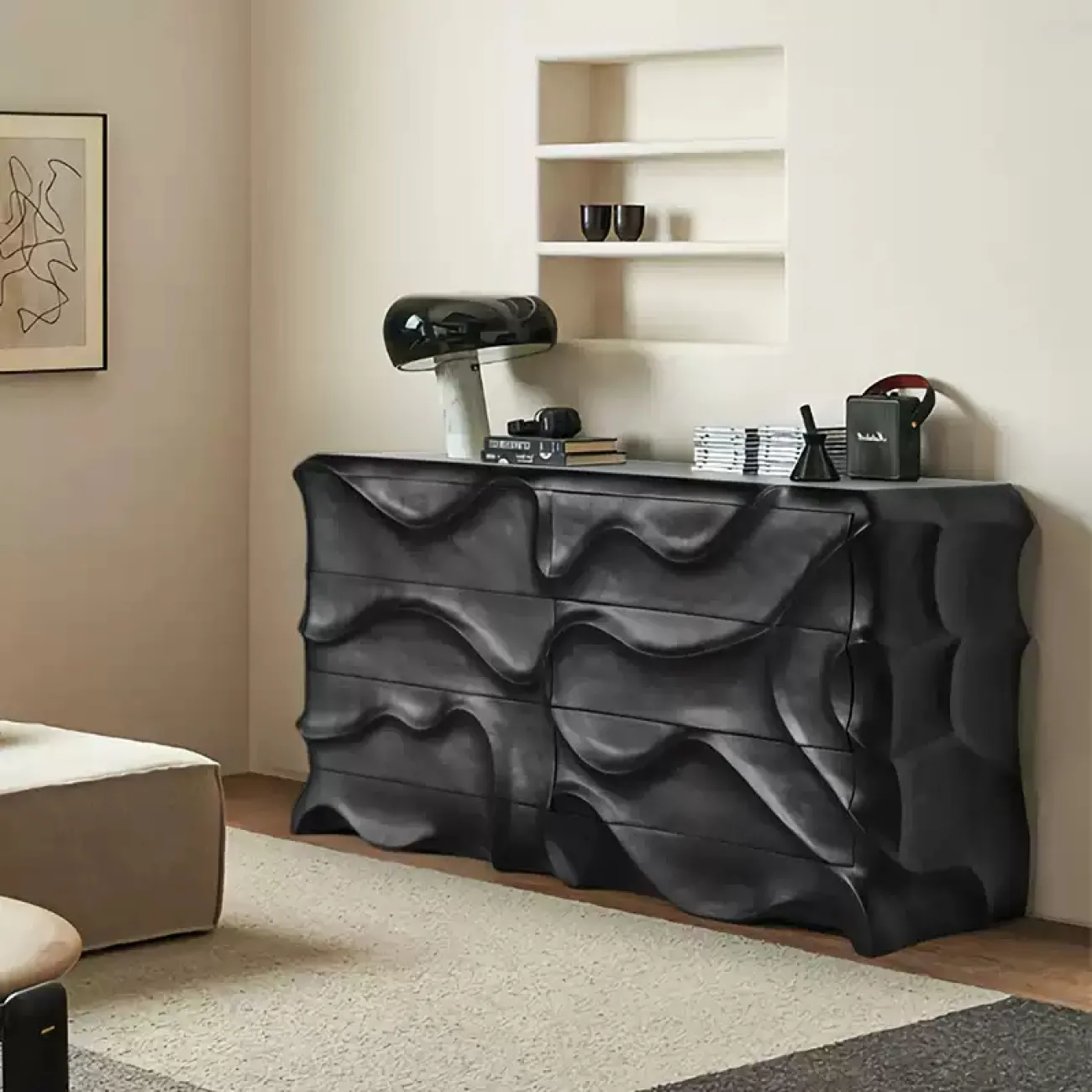 Роскошный комод Minicum ручной работы из сосны KD39576-32