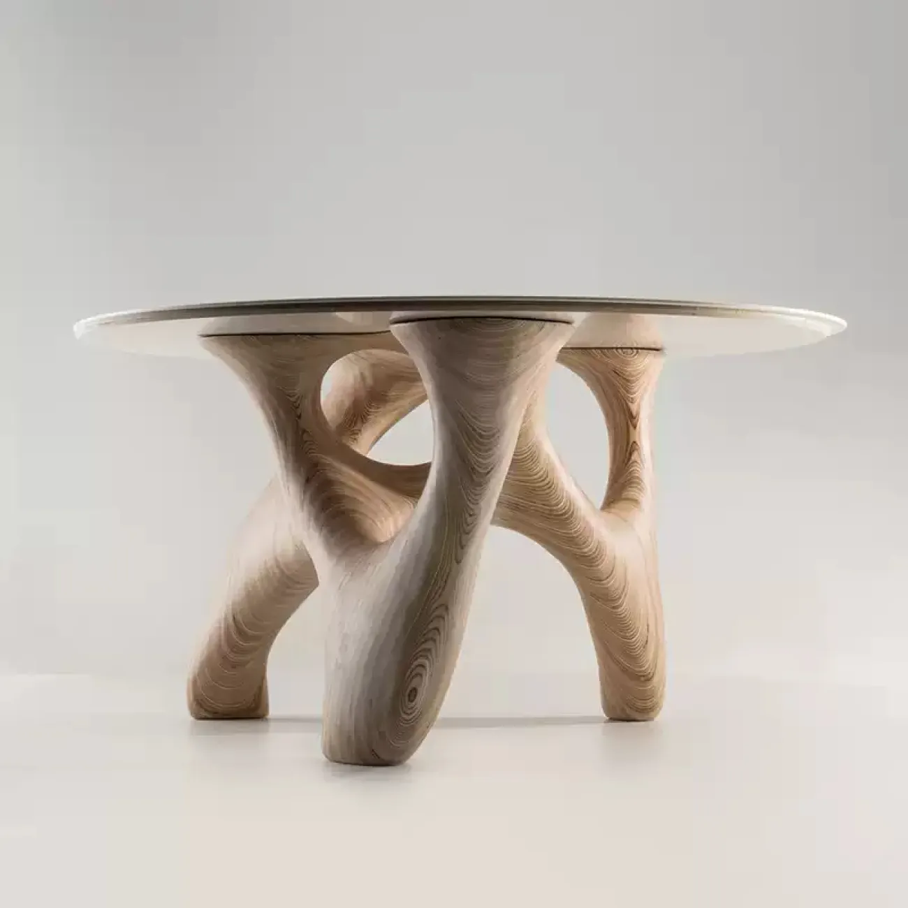 Роскошный обеденный стол Minicum ручной работы из дерева OS39577-32