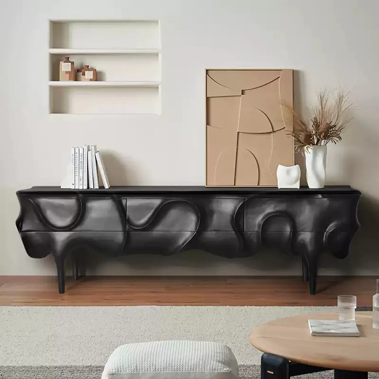 Роскошная тумба под телевизор Minicum из тополя ручной работы TB39580-32