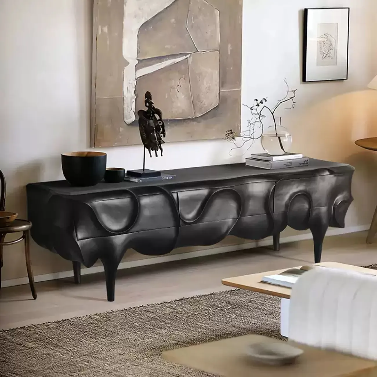 Роскошная тумба под телевизор Minicum из тополя ручной работы TB39580-32