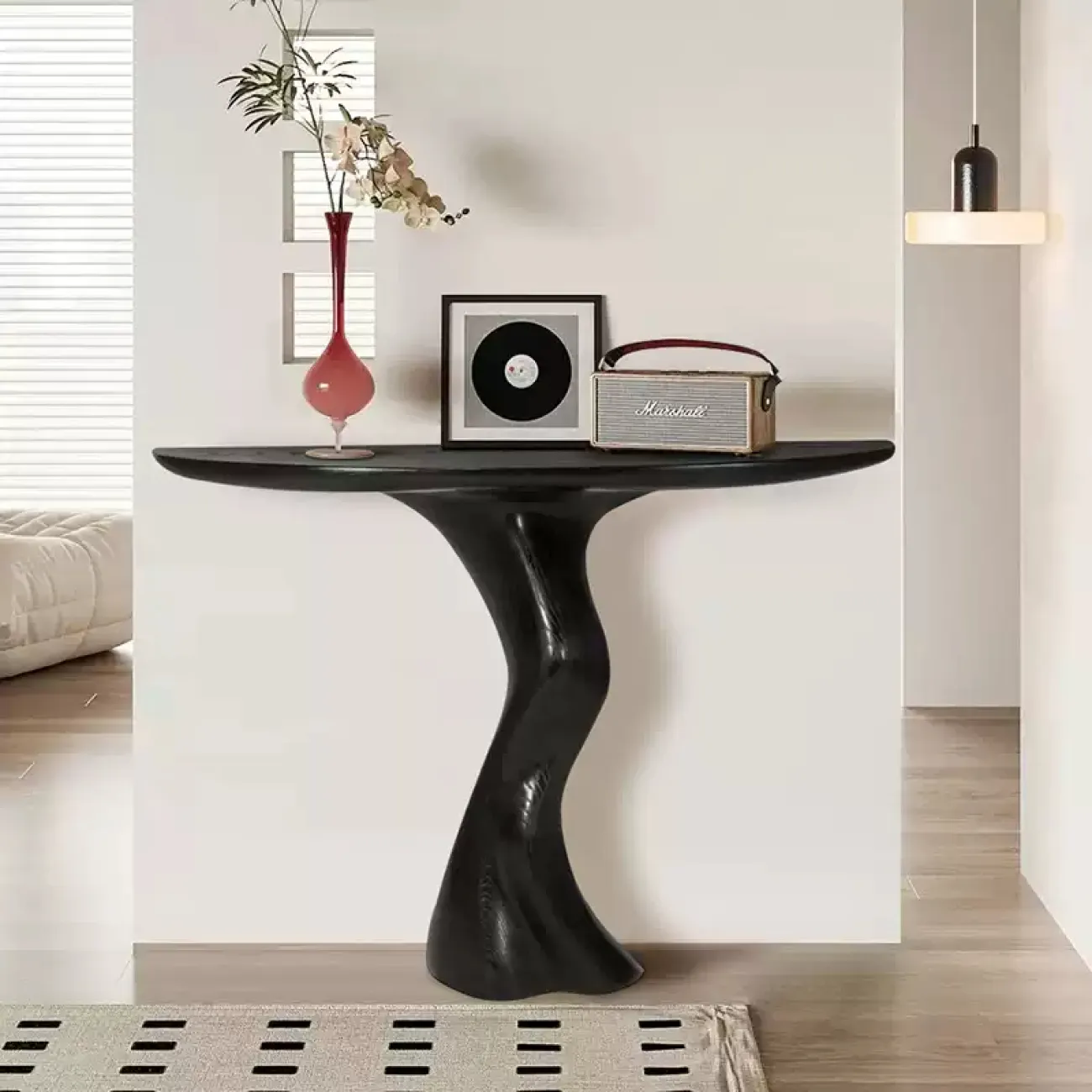 Изящный приставной столик Minicum ручной работы из дерева PS39584-32