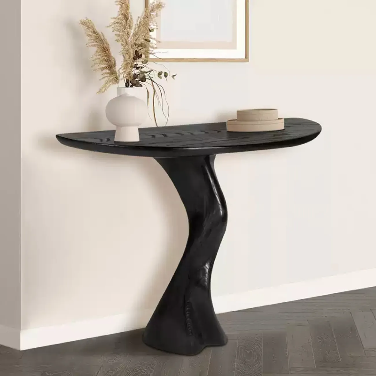 Изящный приставной столик Minicum ручной работы из дерева PS39584-32