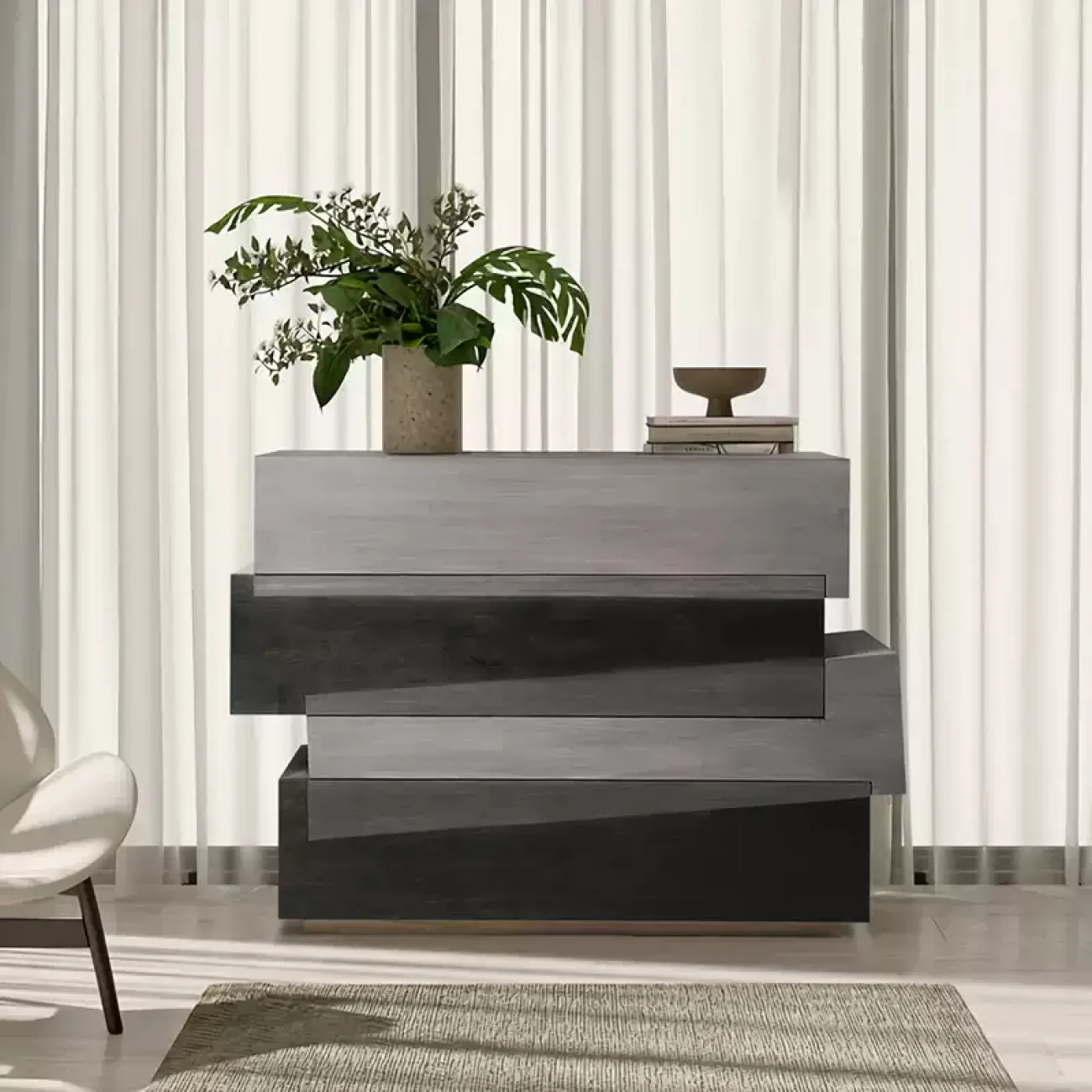 Оригинальный комод Minicum ручной работы из сосны KD39590-32