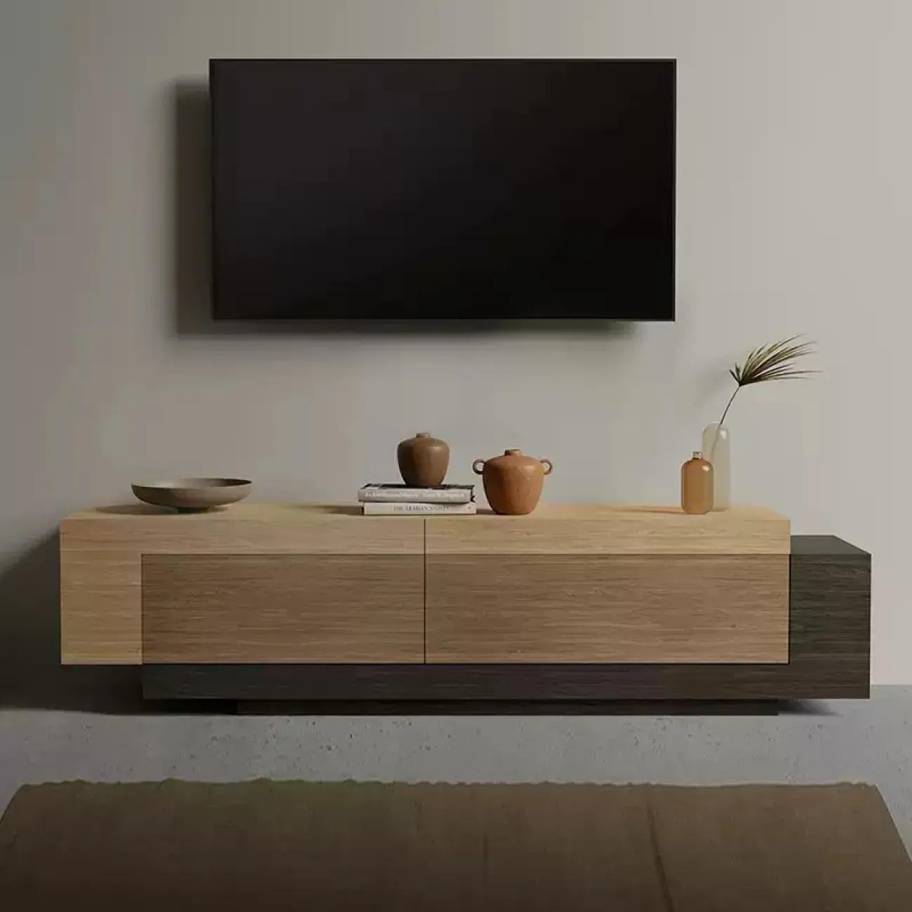 Оригинальная тумба под телевизор Minicum из дерева TB39592-32