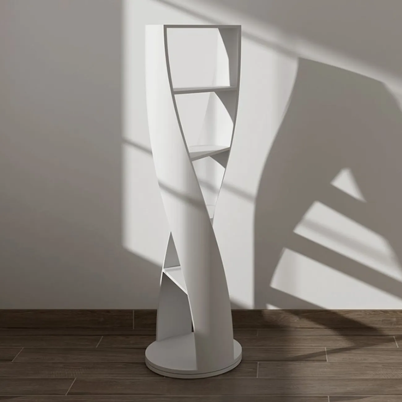 Дизайнерская поворотная книжная полка Minicum из дерева PL39594-32