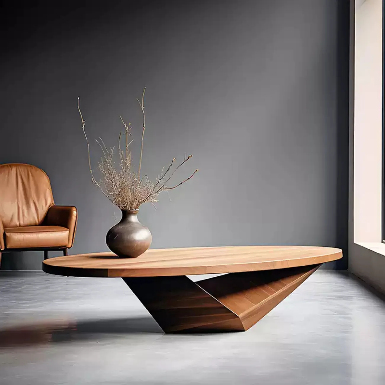 Роскошный журнальный столик Minicum из дерева ручной работы JS39595-32 Роскошный журнальный столик Minicum из дерева ручной работы JS39595-32