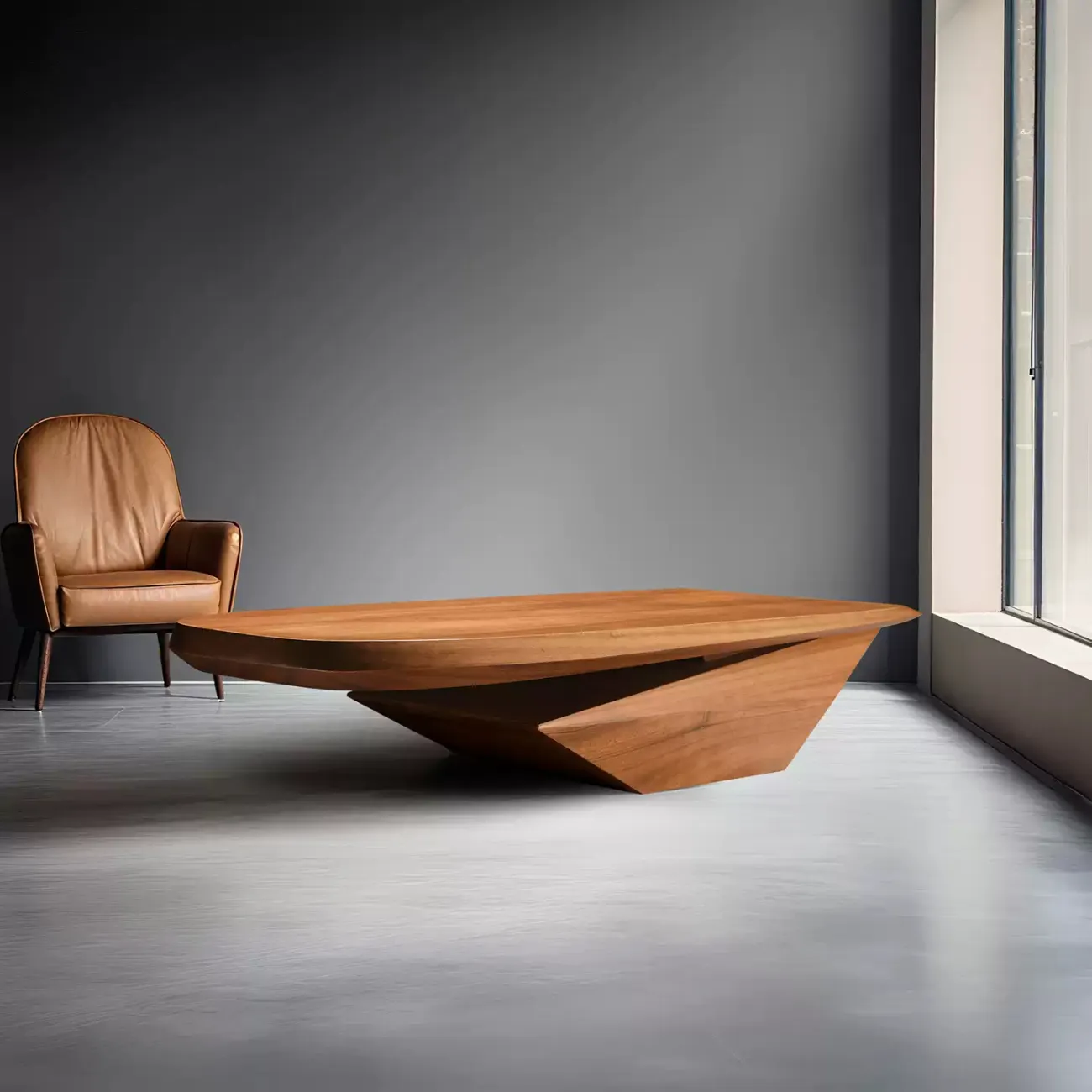 Роскошный журнальный столик Minicum из дерева ручной работы JS39596-32