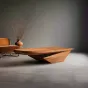 Роскошный журнальный столик Minicum из дерева ручной работы JS39596-32