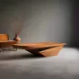 Роскошный журнальный столик Minicum из дерева ручной работы JS39596-32