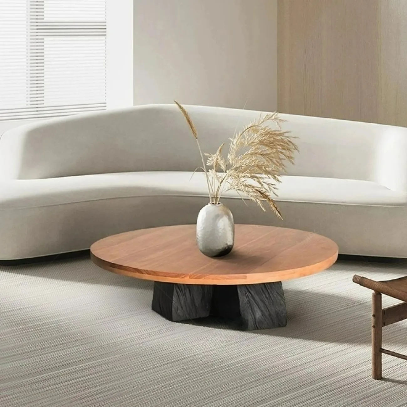 Роскошный журнальный столик Minicum из дерева ручной работы JS39597-32