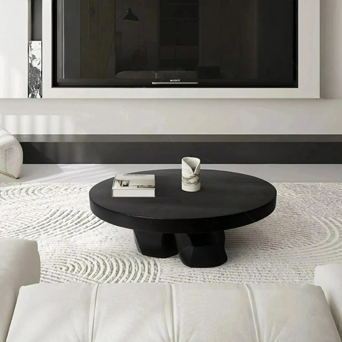 Роскошный журнальный столик Minicum из дерева ручной работы JS39598-32 Роскошный журнальный столик Minicum из дерева ручной работы JS39598-32