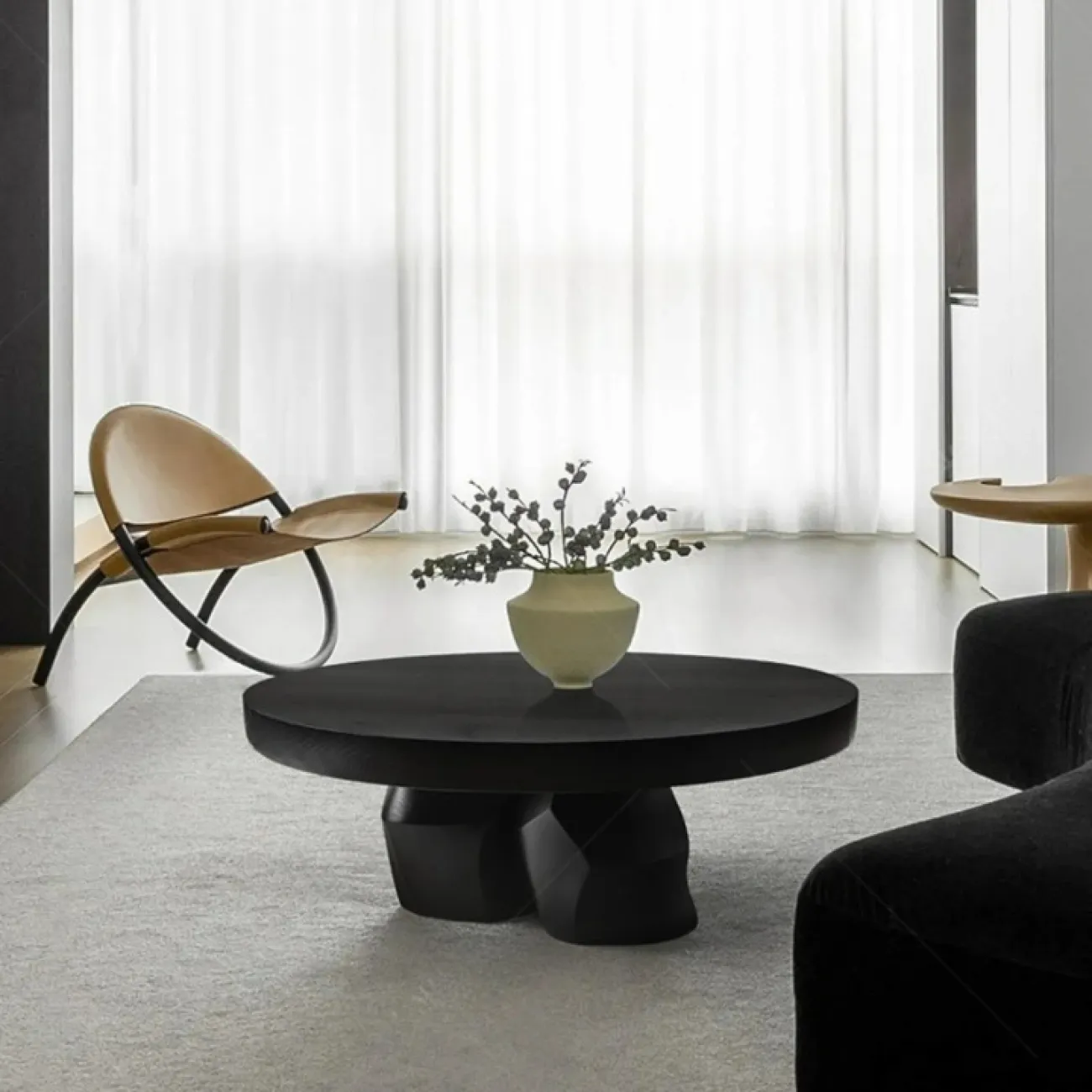 Роскошный журнальный столик Minicum из дерева ручной работы JS39598-32 Роскошный журнальный столик Minicum из дерева ручной работы JS39598-32