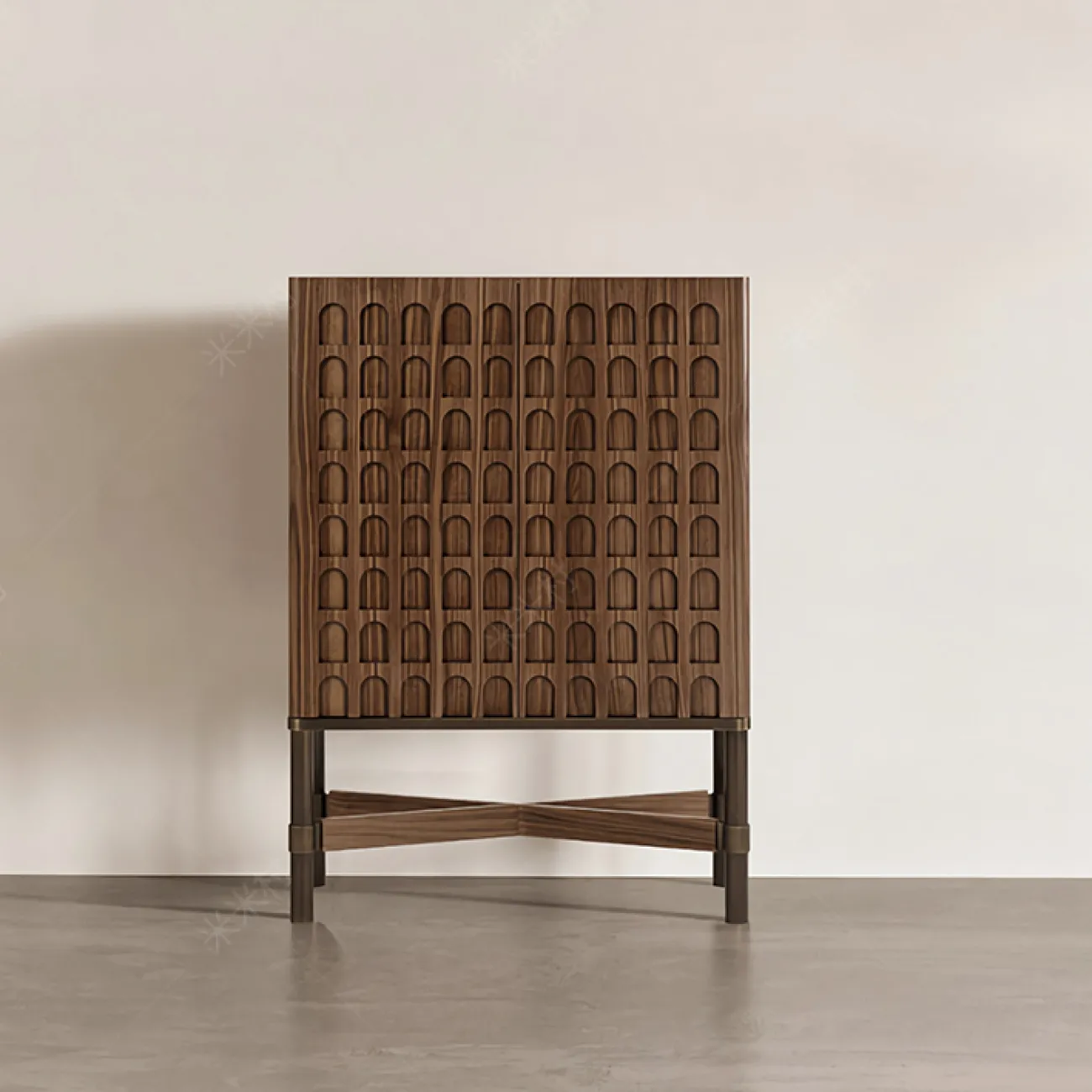 Роскошный сервант Minicum ручной работы из грецкого ореха SV39600-32 Роскошный сервант Minicum ручной работы из грецкого ореха SV39600-32