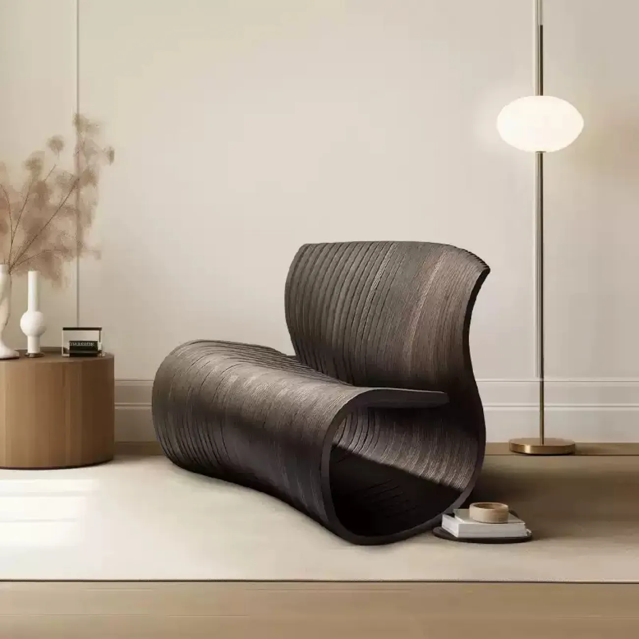 Дизайнерское кресло Minicum из берёзы KR39606-32