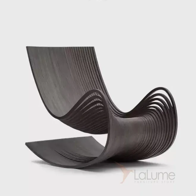 Дизайнерское кресло-качалка Minicum из берёзы KR39607-32