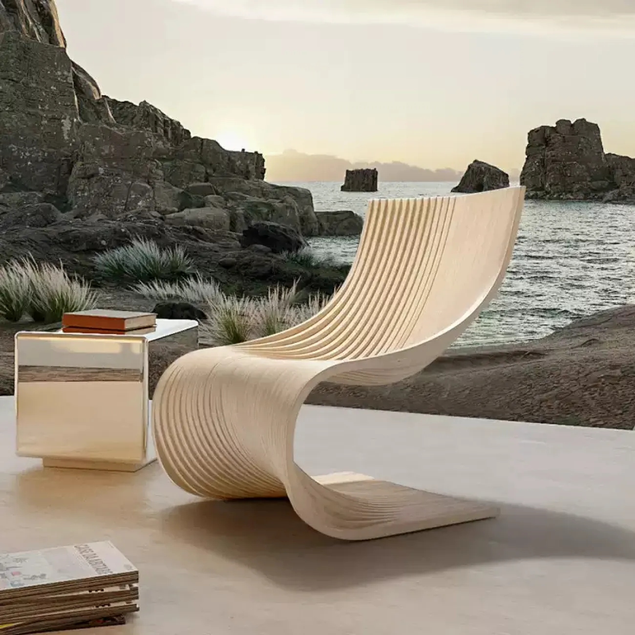 Дизайнерское кресло Minicum из берёзы KR39608-32