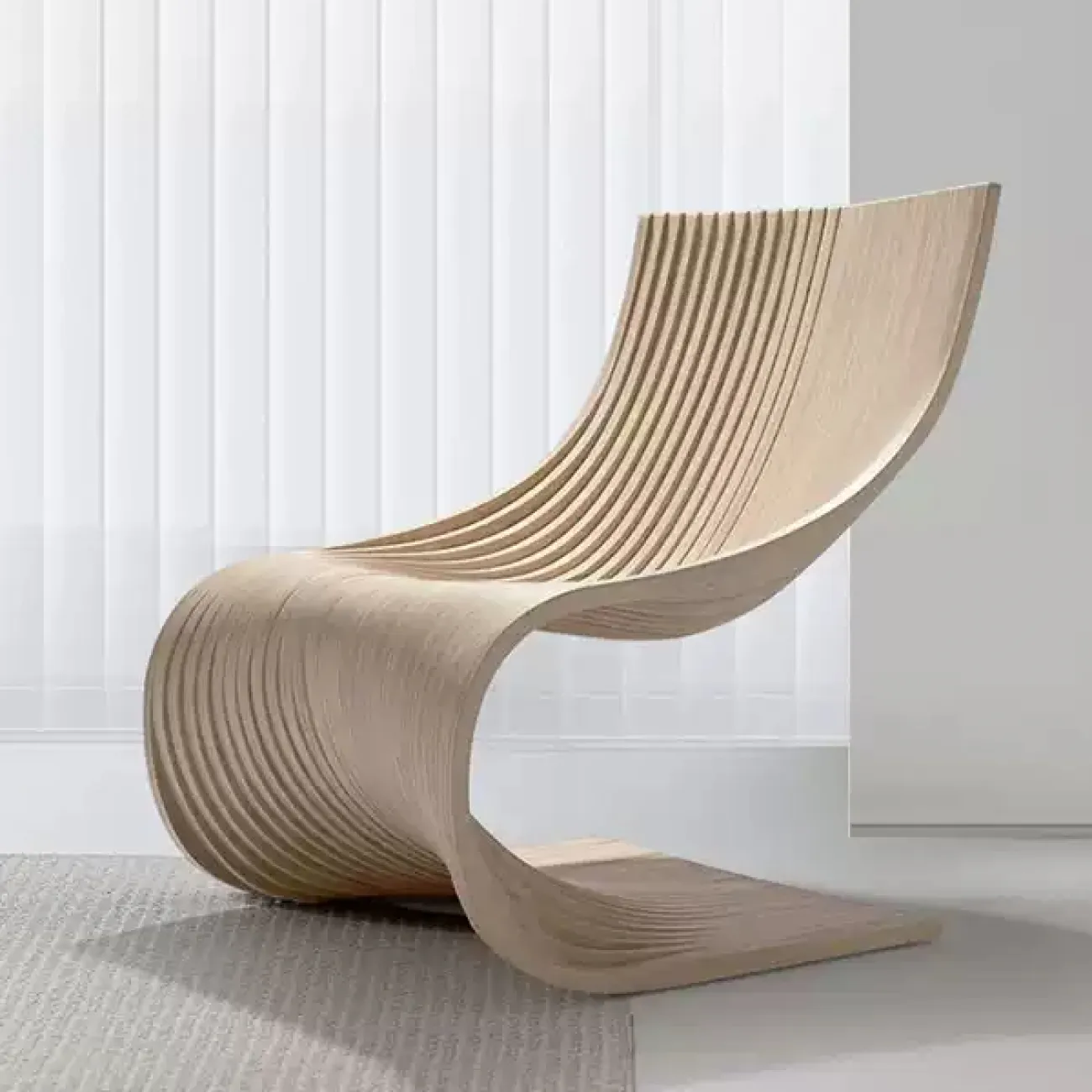 Дизайнерское кресло Minicum из берёзы KR39608-32