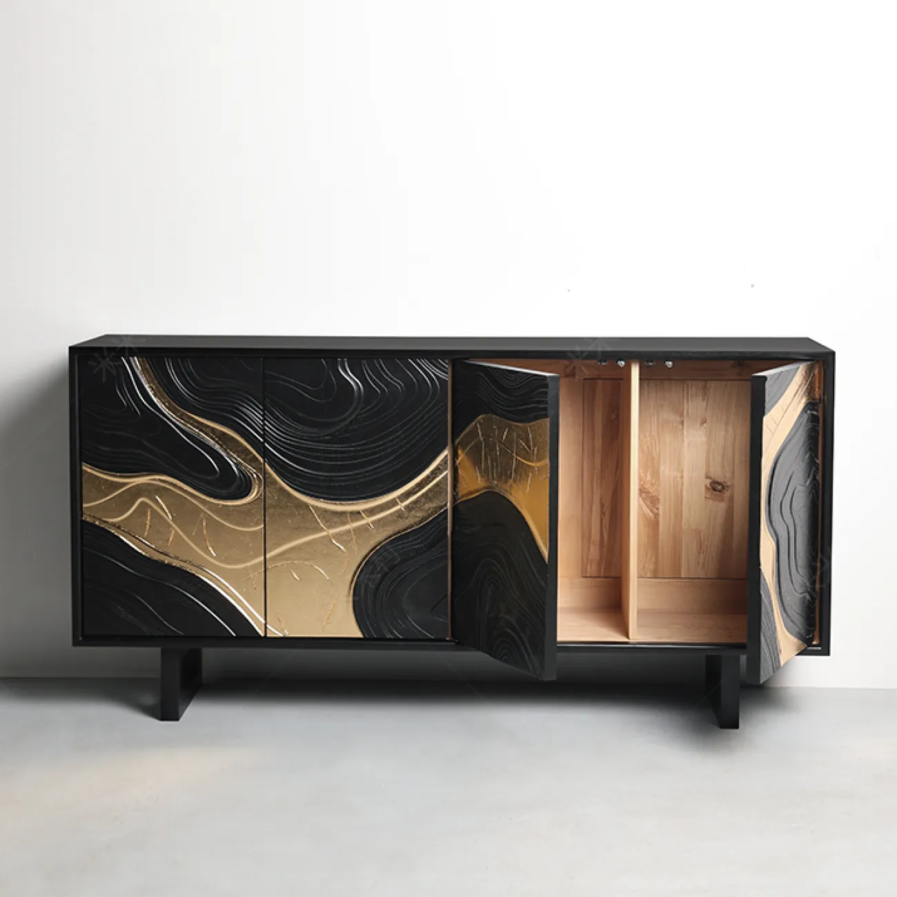 Роскошный резной комод Minicum ручной работы из дерева KD39611-32