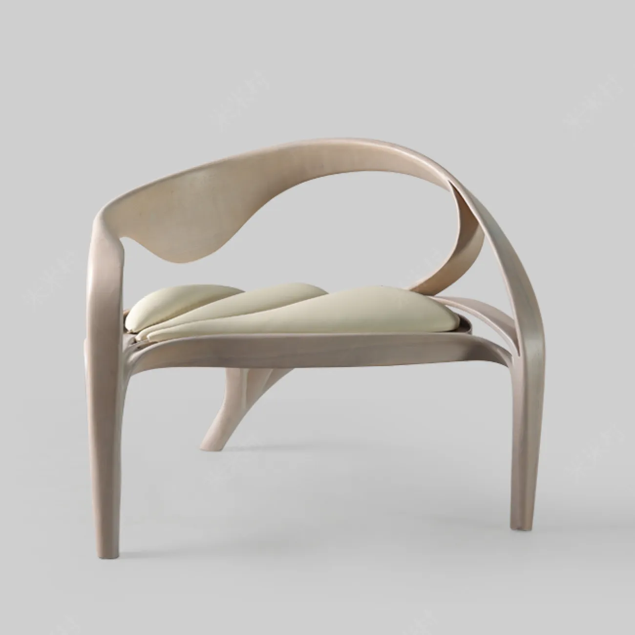 Дизайнерское кресло Minicum из ясеня KR39613-32 Дизайнерское кресло Minicum из ясеня KR39613-32