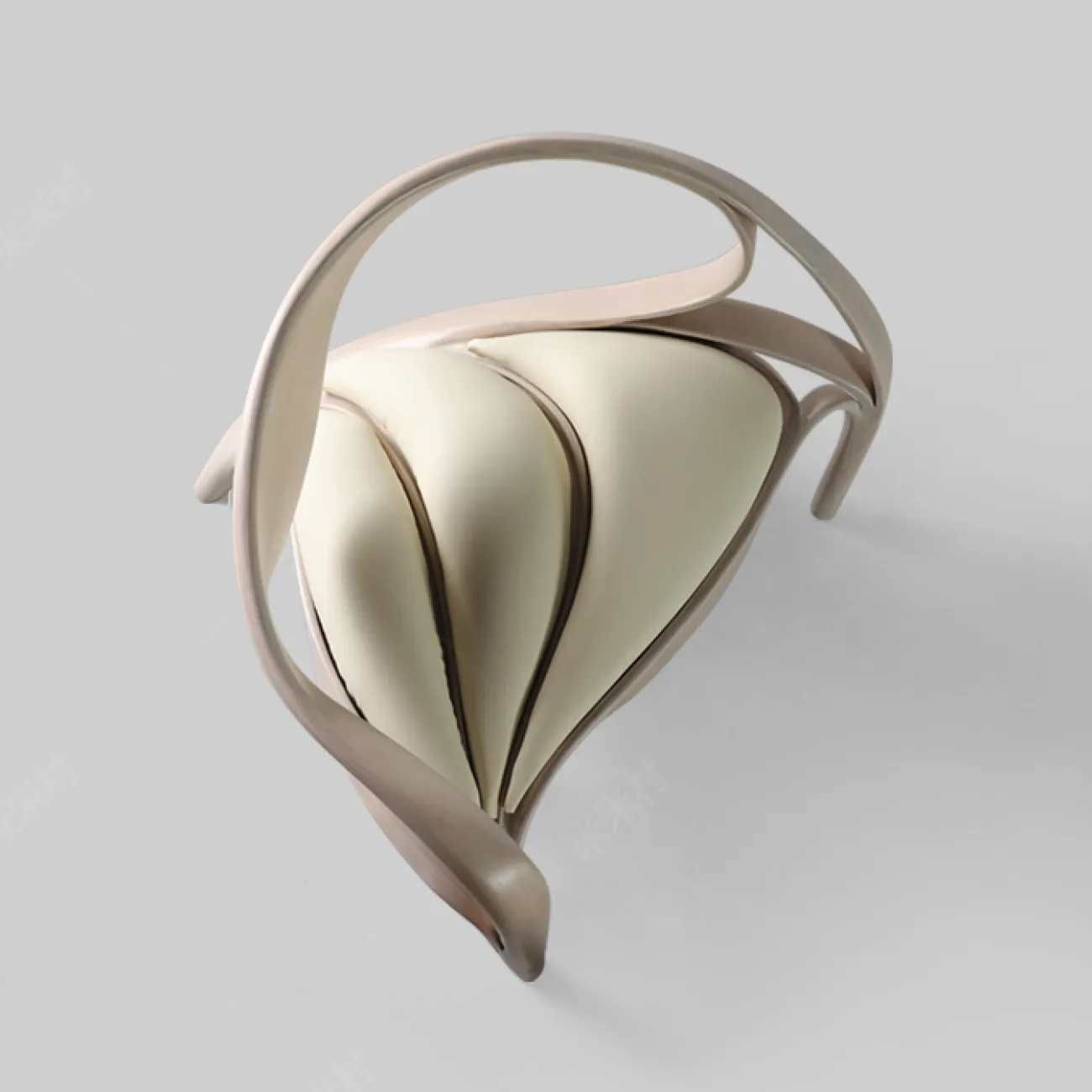 Дизайнерское кресло Minicum из ясеня KR39613-32 Дизайнерское кресло Minicum из ясеня KR39613-32